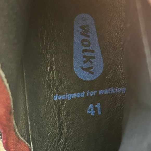 WOLKY ‘Idalia’ Oxblood Leather Booties - Picture 13 of 15